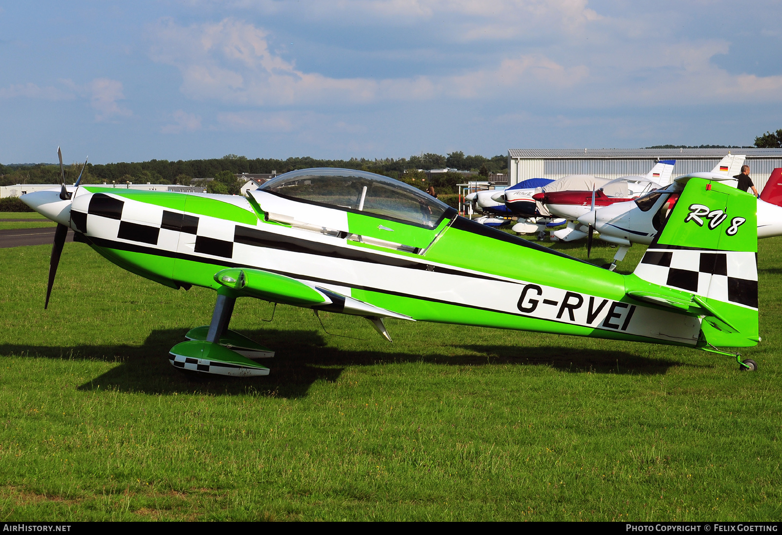 Aircraft Photo of G-RVEI | Van's RV-8 | AirHistory.net #398542