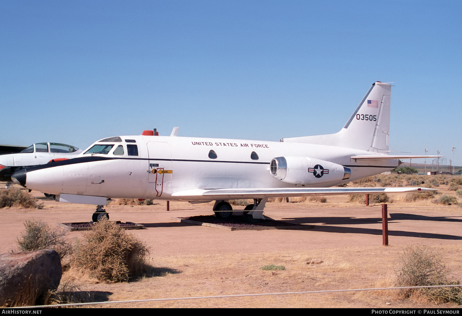 Aircraft Photo of 60-3505 / 03505 | North American CT-39A | USA - Air Force | AirHistory.net #398550