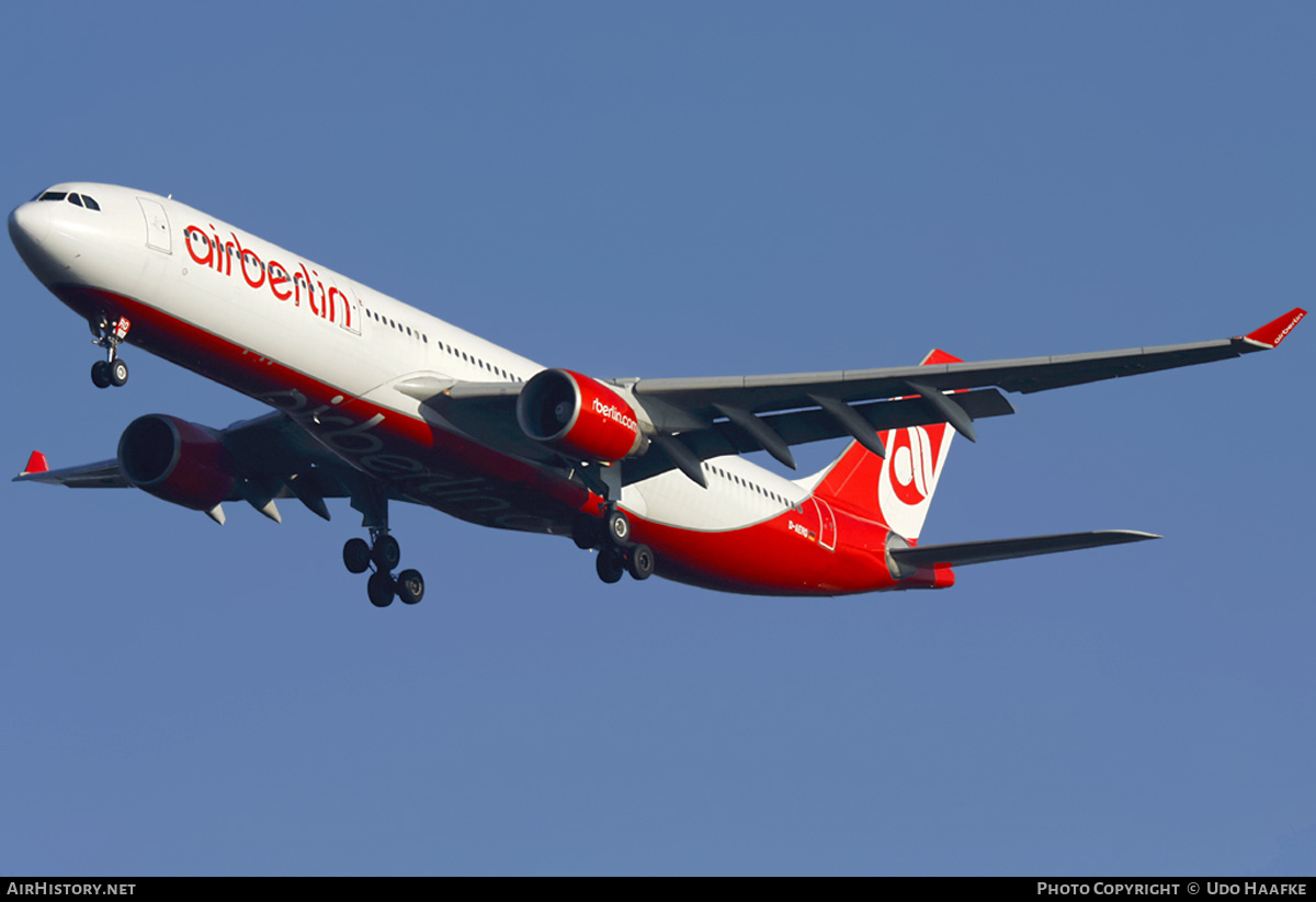 Aircraft Photo of D-AERQ | Airbus A330-322 | Air Berlin | AirHistory.net #398559