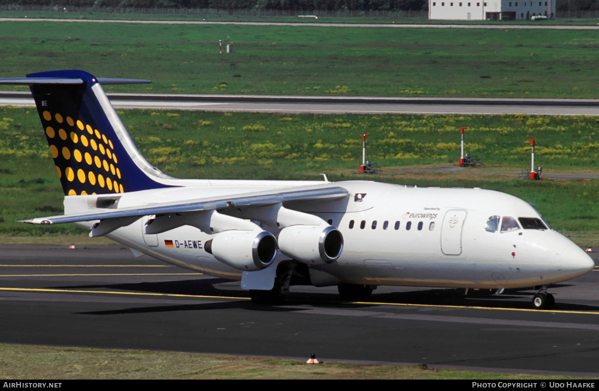 Aircraft Photo of D-AEWE | British Aerospace BAe-146-200 | Eurowings | AirHistory.net #398562