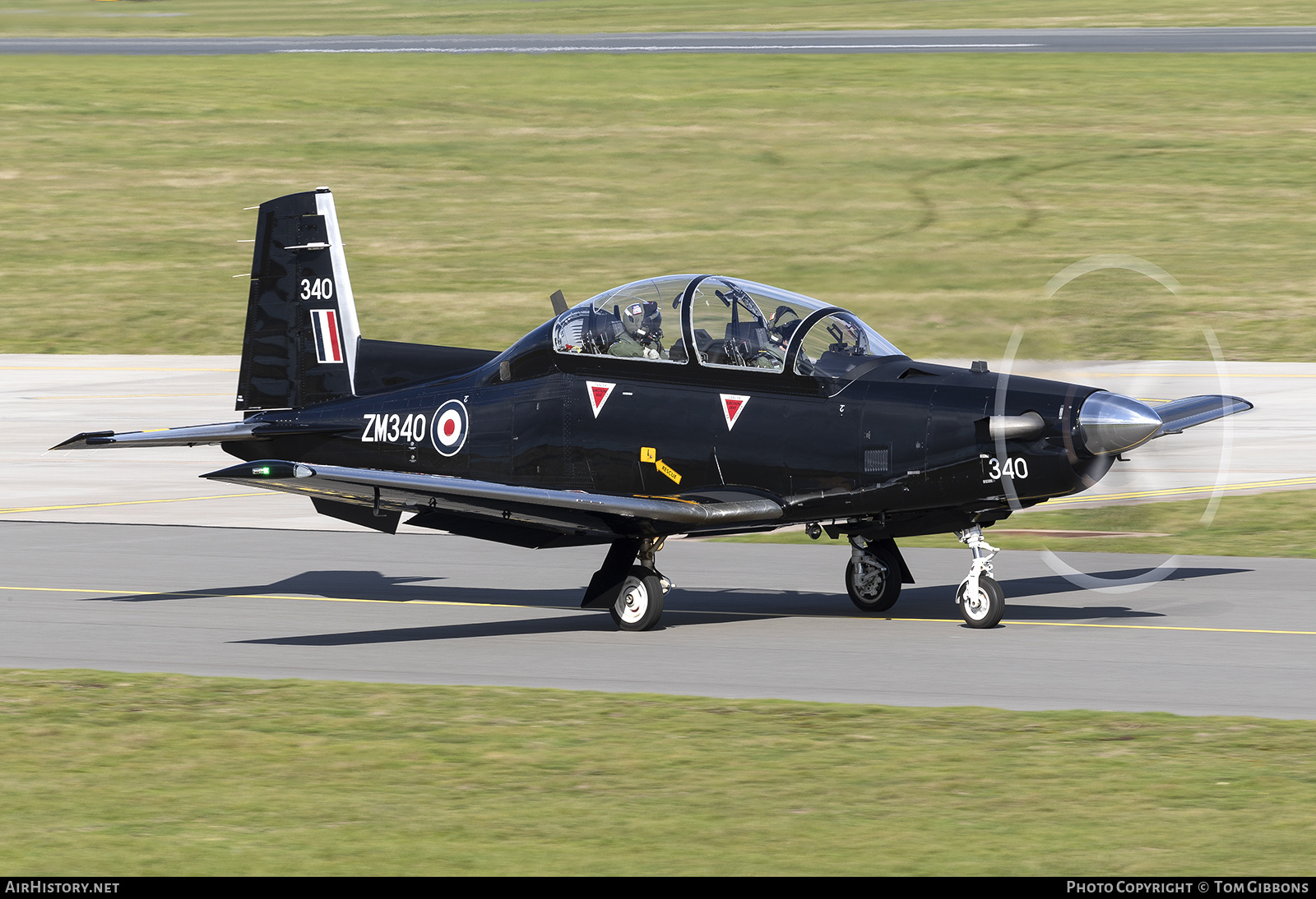 Aircraft Photo of ZM340 | Textron T-6C Texan T1 | UK - Air Force | AirHistory.net #398574