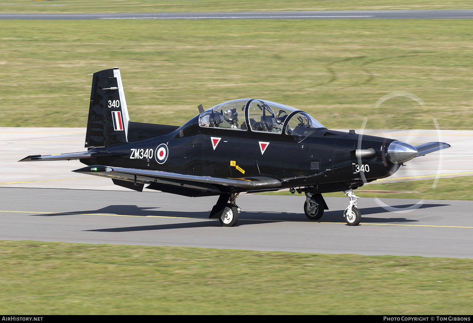 Aircraft Photo of ZM340 | Beechcraft T-6C Texan T1 | UK - Air Force | AirHistory.net #398574