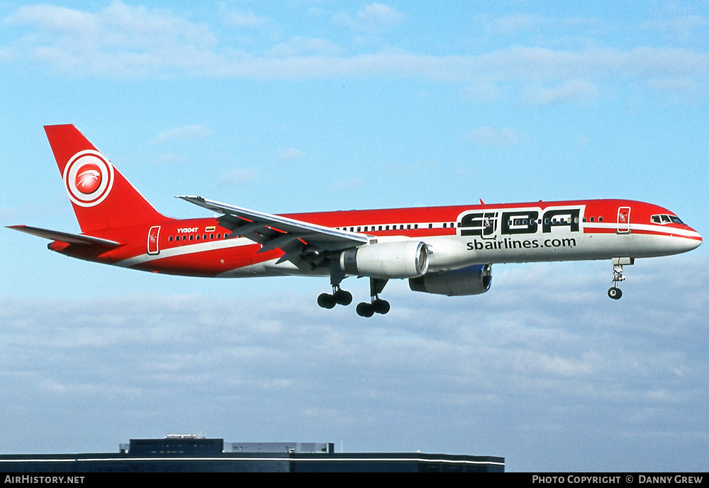 Aircraft Photo of YV304T | Boeing 757-21B | SBA Airlines | AirHistory.net #398593
