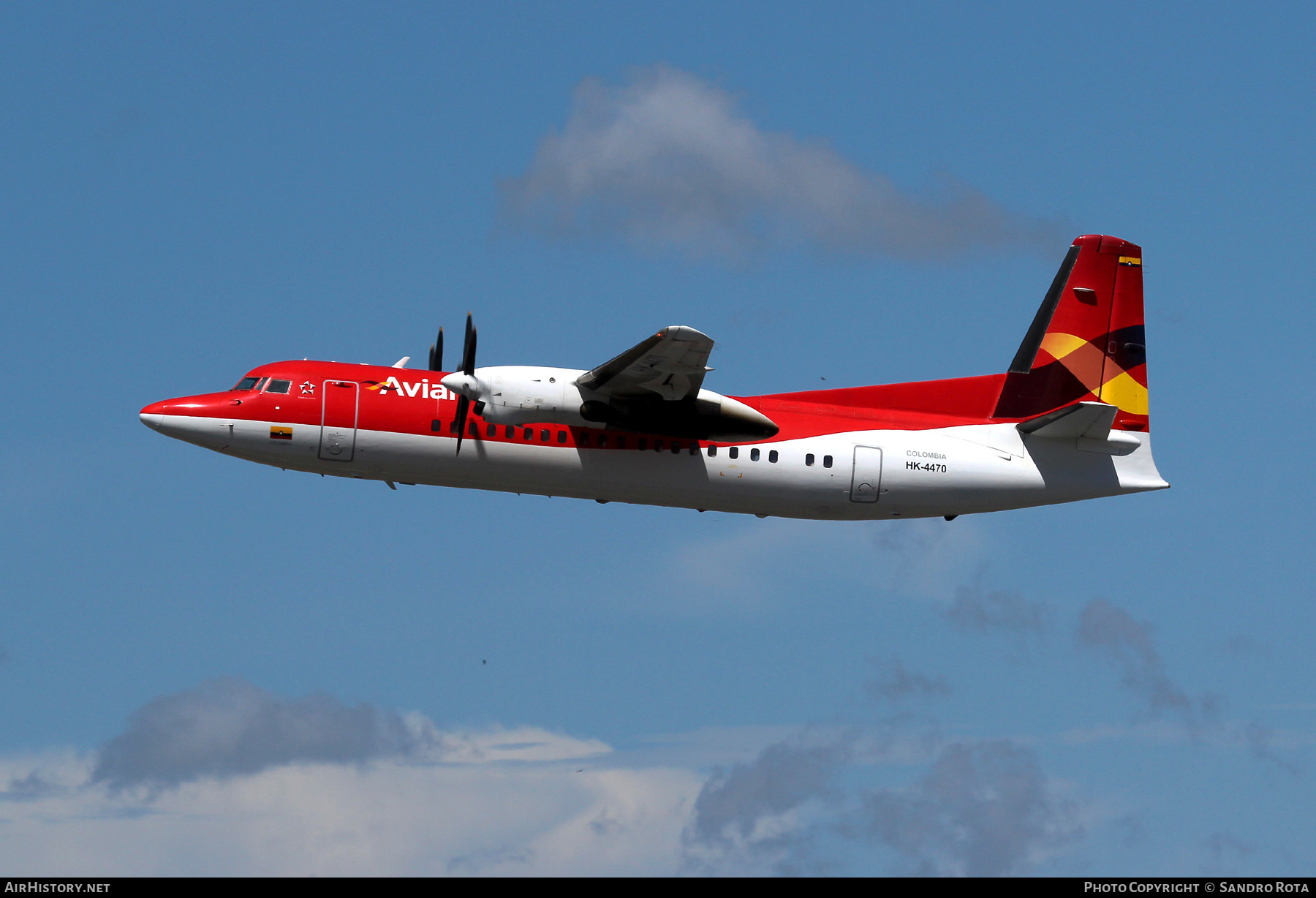 Aircraft Photo of HK-4450 | Fokker 50 | Avianca | AirHistory.net #398598