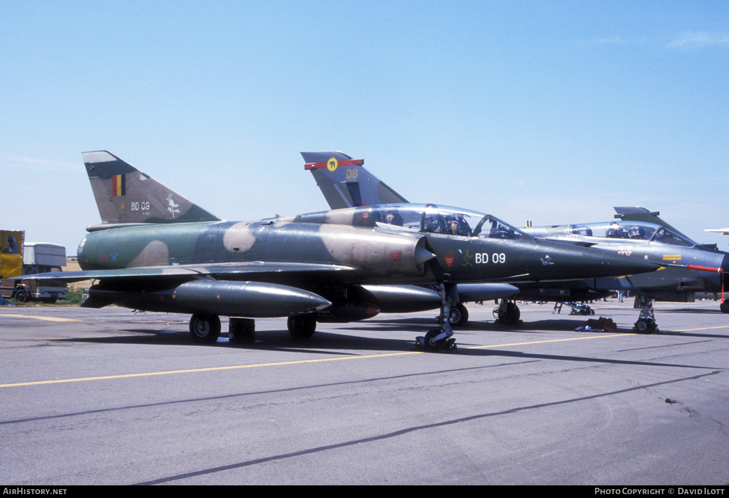 Aircraft Photo of BD09 | Dassault Mirage 5BD | Belgium - Air Force | AirHistory.net #398607