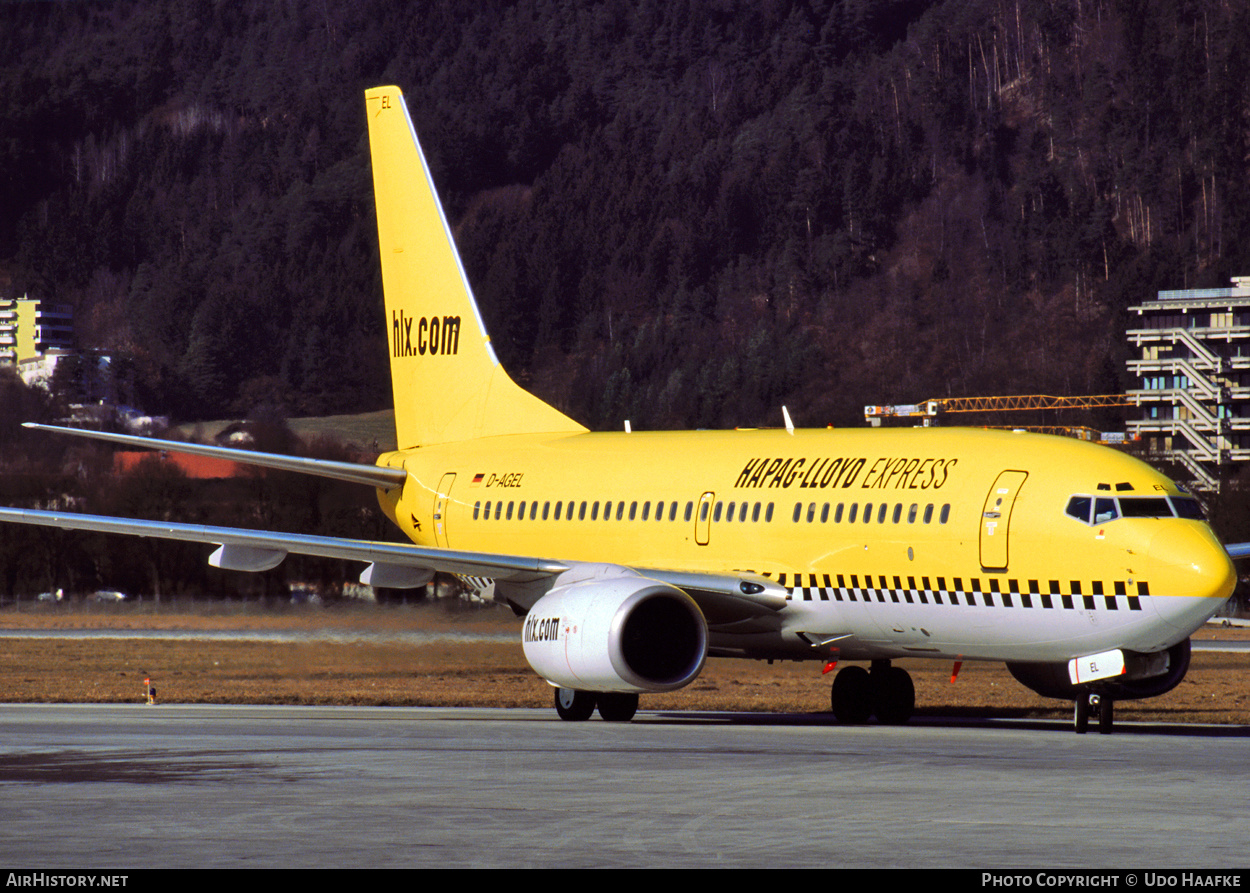 Aircraft Photo of D-AGEL | Boeing 737-75B | Hapag-Lloyd Express | AirHistory.net #398623