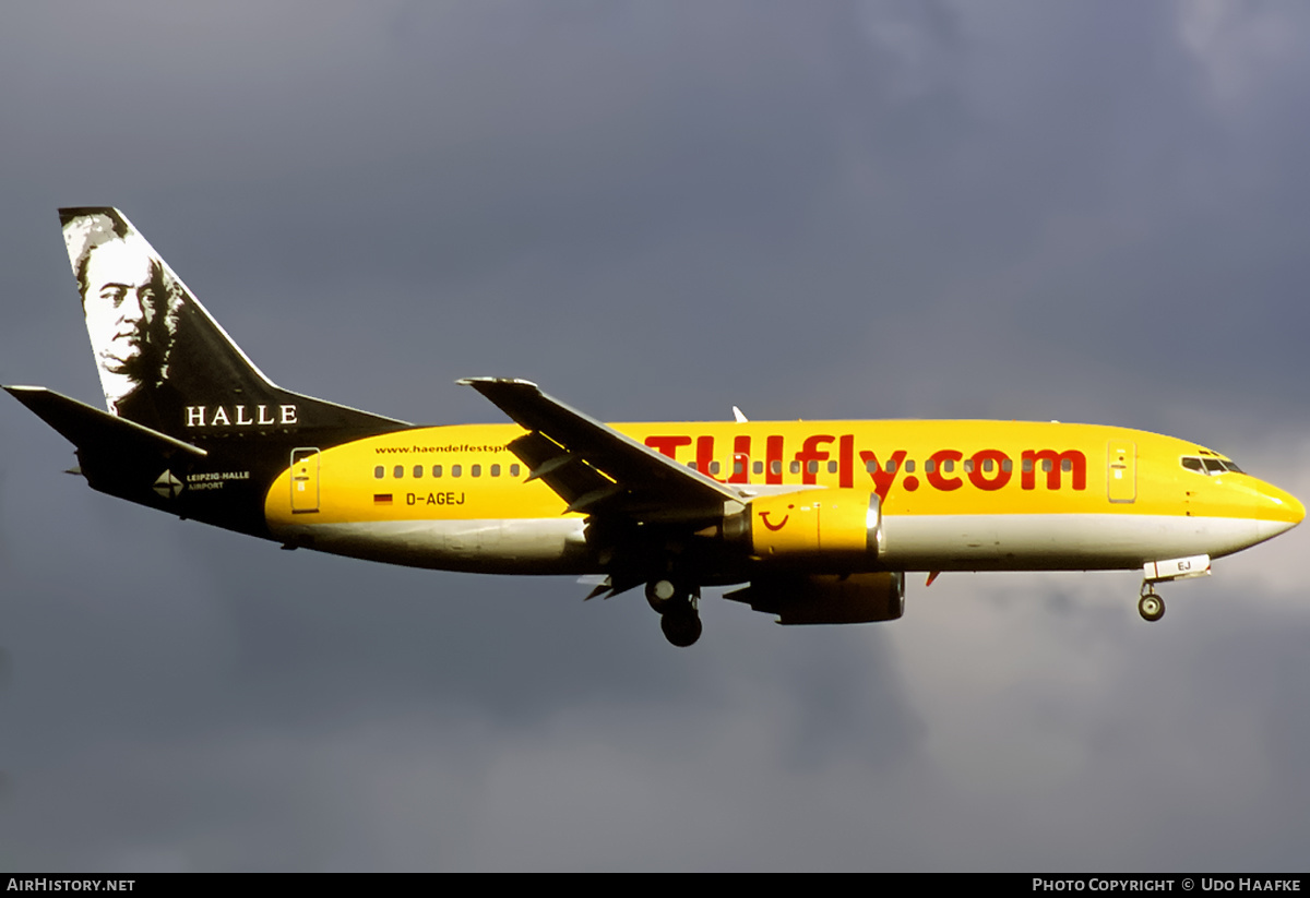 Aircraft Photo of D-AGEJ | Boeing 737-3L9 | TUIfly | AirHistory.net #398624