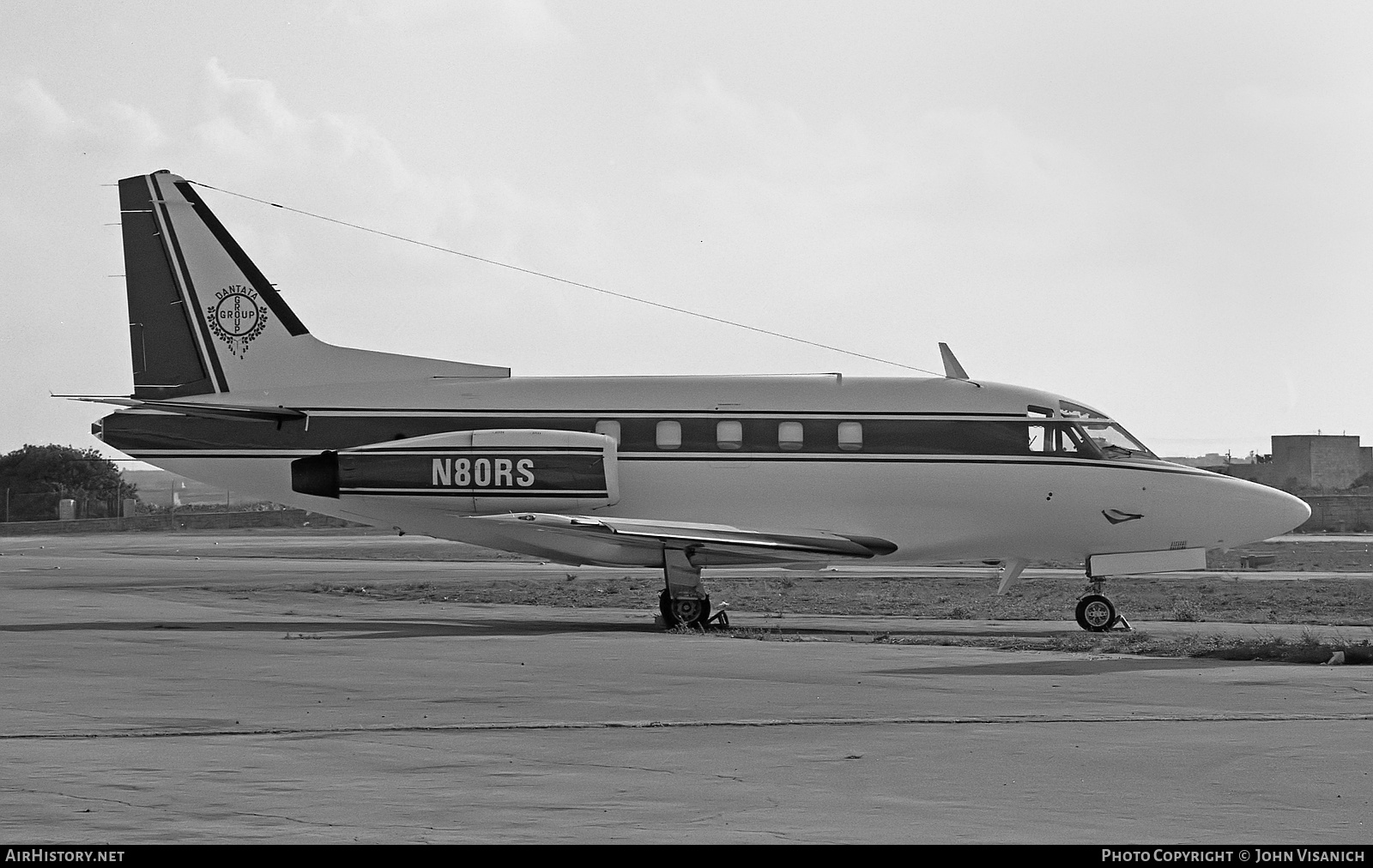 Aircraft Photo of N80RS | North American Rockwell NA-380 Sabreliner 80A | Dantata Group | AirHistory.net #398628