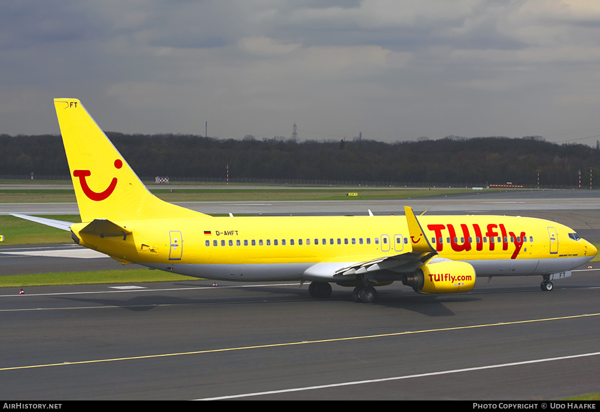 Aircraft Photo of D-AHFT | Boeing 737-8K5 | TUIfly | AirHistory.net #398652