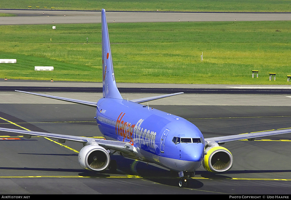 Aircraft Photo of D-AHFV | Boeing 737-8K5 | Hapagfly | AirHistory.net #398665