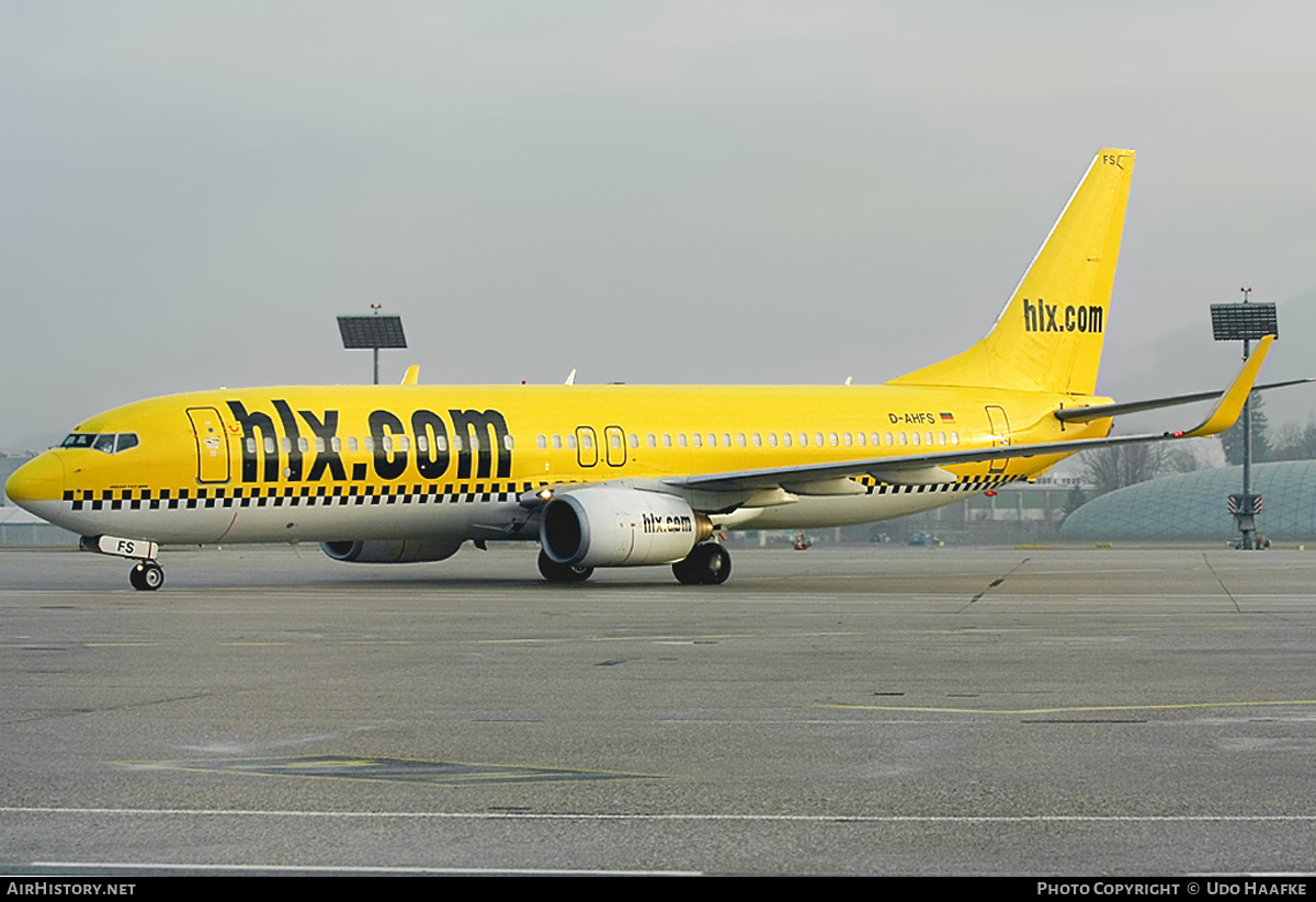 Aircraft Photo of D-AHFS | Boeing 737-8K5 | Hapag-Lloyd Express | AirHistory.net #398674