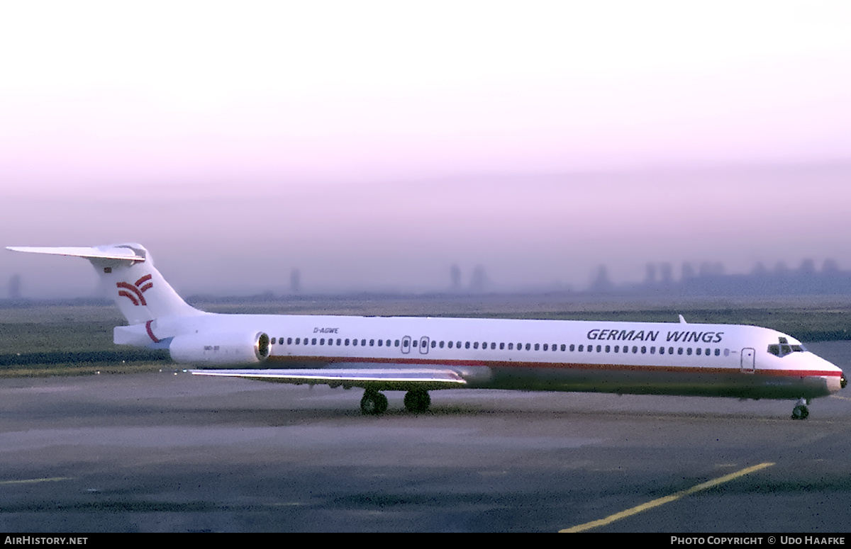 Aircraft Photo of D-AGWE | McDonnell Douglas MD-83 (DC-9-83) | German Wings | AirHistory.net #398689