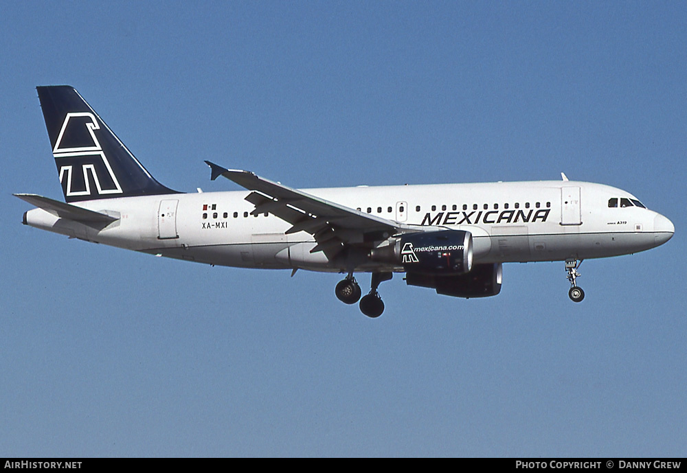 Aircraft Photo of XA-MXI | Airbus A319-112 | Mexicana | AirHistory.net #398706