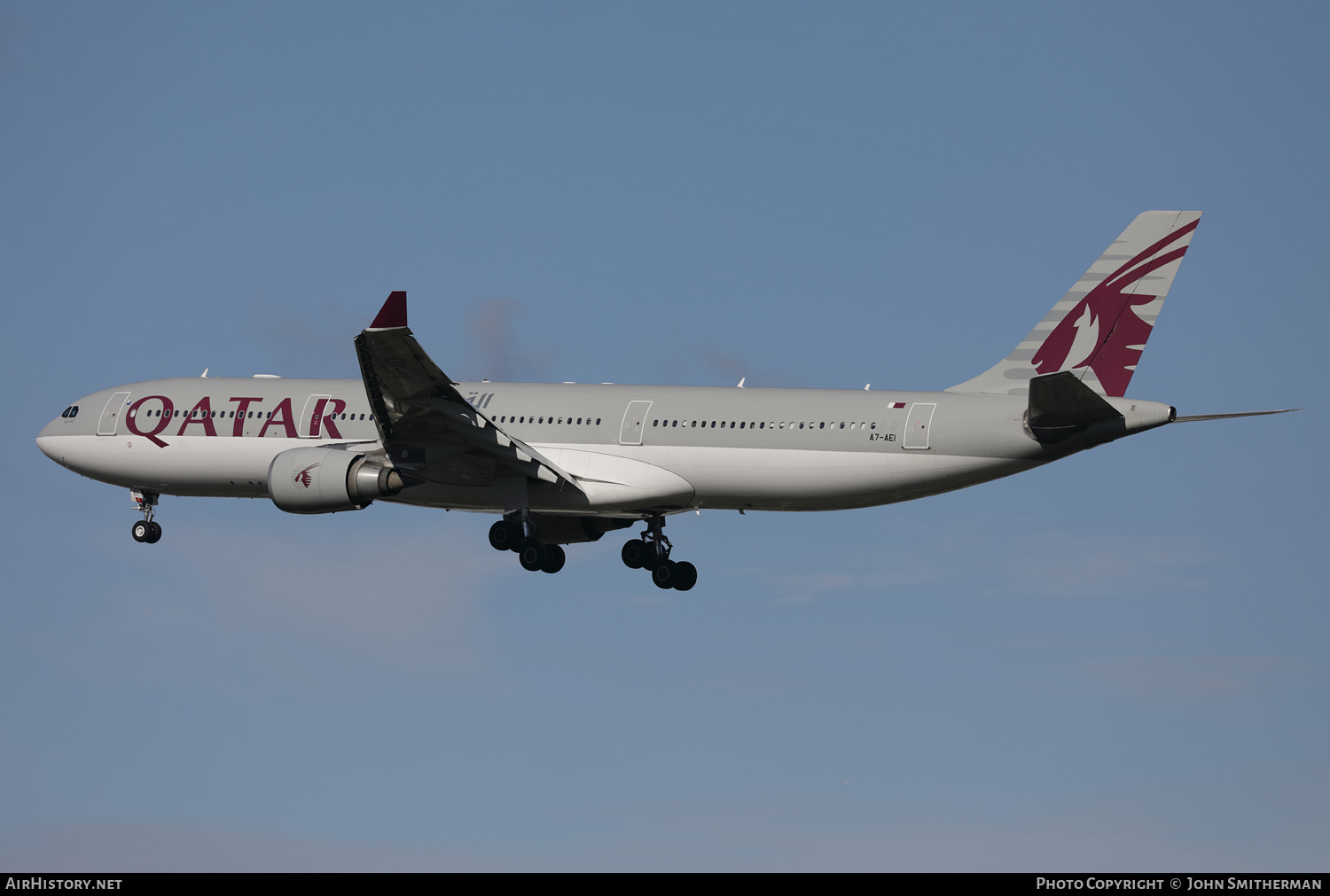 Aircraft Photo of A7-AEI | Airbus A330-302 | Qatar Airways | AirHistory.net #398714