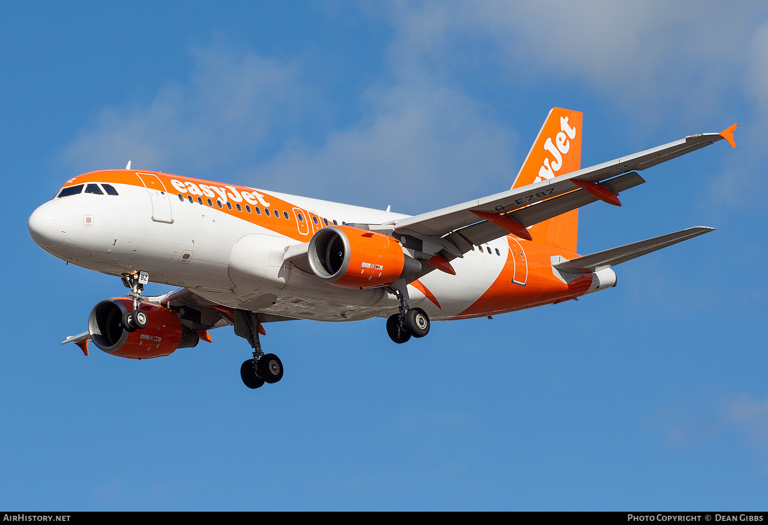 Aircraft Photo of G-EZBZ | Airbus A319-111 | EasyJet | AirHistory.net #398724