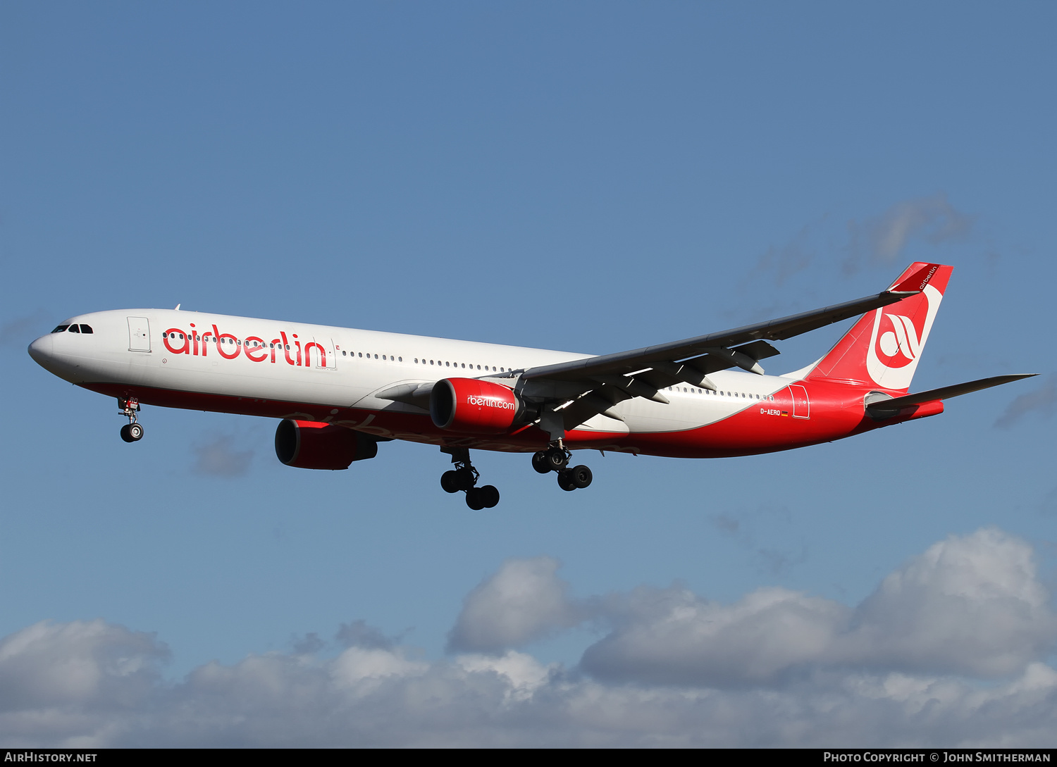 Aircraft Photo of D-AERQ | Airbus A330-322 | Air Berlin | AirHistory.net #398736