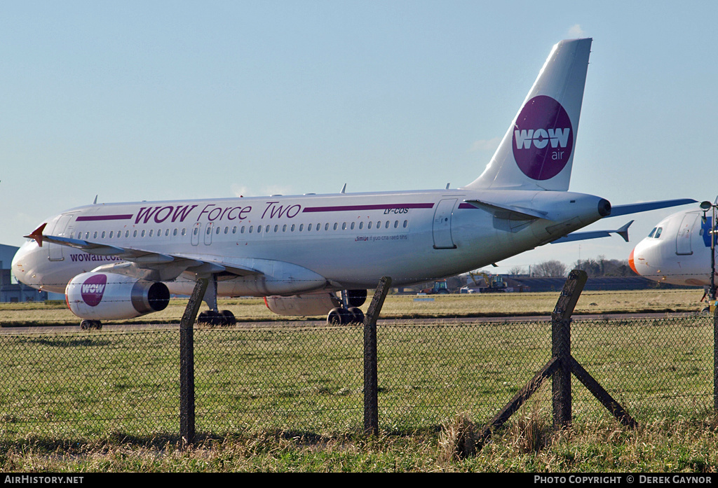 Aircraft Photo of LY-COS | Airbus A320-231 | WOW Air | AirHistory.net #398747