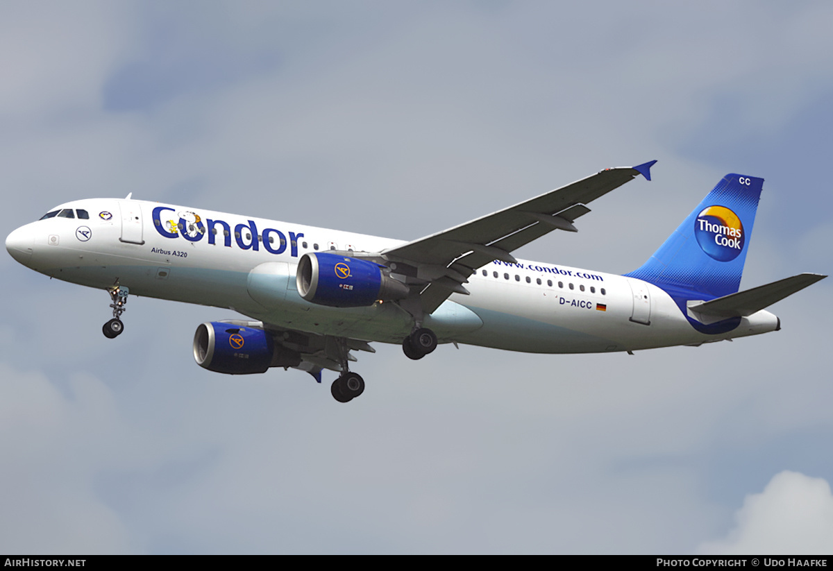 Aircraft Photo of D-AICC | Airbus A320-212 | Condor Flugdienst | AirHistory.net #398759