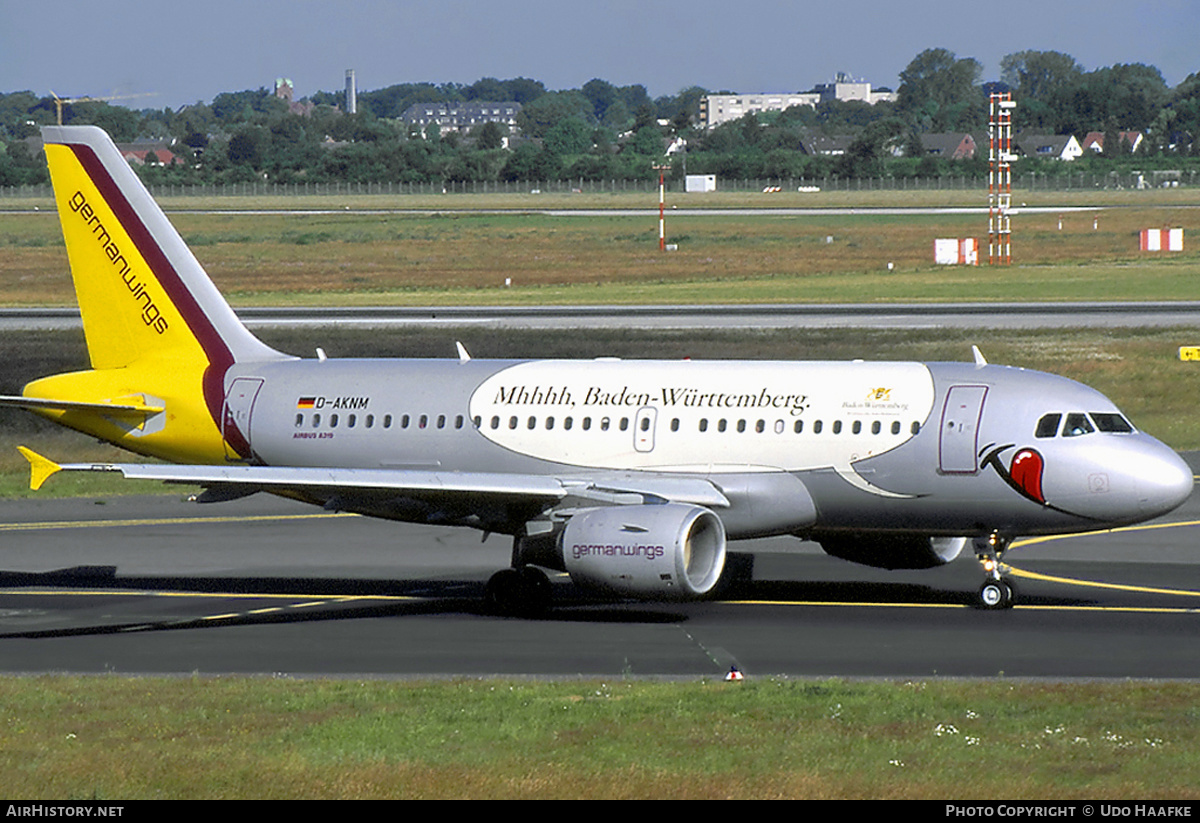 Aircraft Photo of D-AKNM | Airbus A319-112 | Germanwings | AirHistory.net #398770