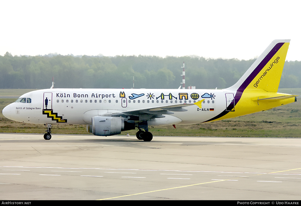 Aircraft Photo of D-AILN | Airbus A319-114 | Germanwings | AirHistory.net #398775