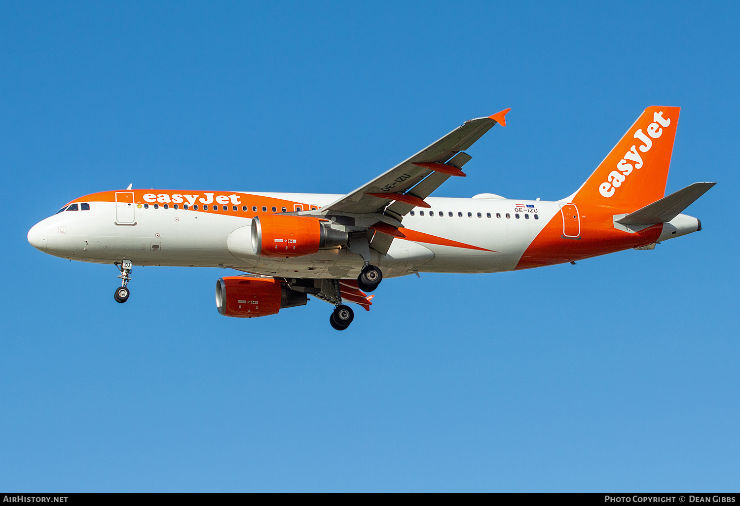 Aircraft Photo of OE-IZU | Airbus A320-214 | EasyJet | AirHistory.net #398790