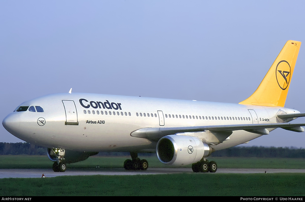 Aircraft Photo of D-AICN | Airbus A310-203 | Condor Flugdienst | AirHistory.net #398795