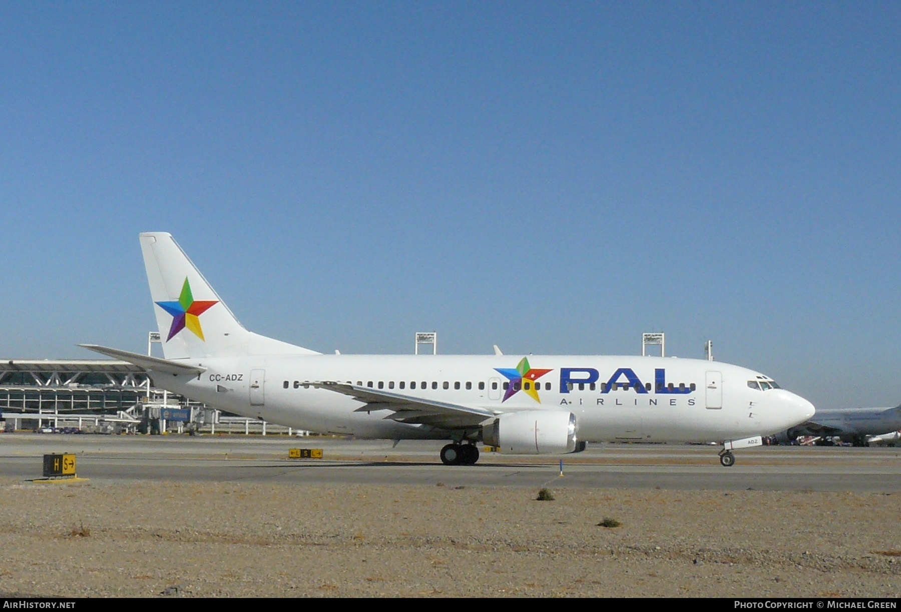 Aircraft Photo of CC-ADZ | Boeing 737-3G7 | PAL Airlines - Principal Airlines | AirHistory.net #398796