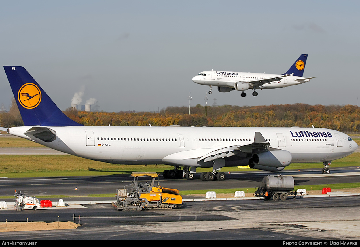 Aircraft Photo of D-AIFE | Airbus A340-313 | Lufthansa | AirHistory.net #398797