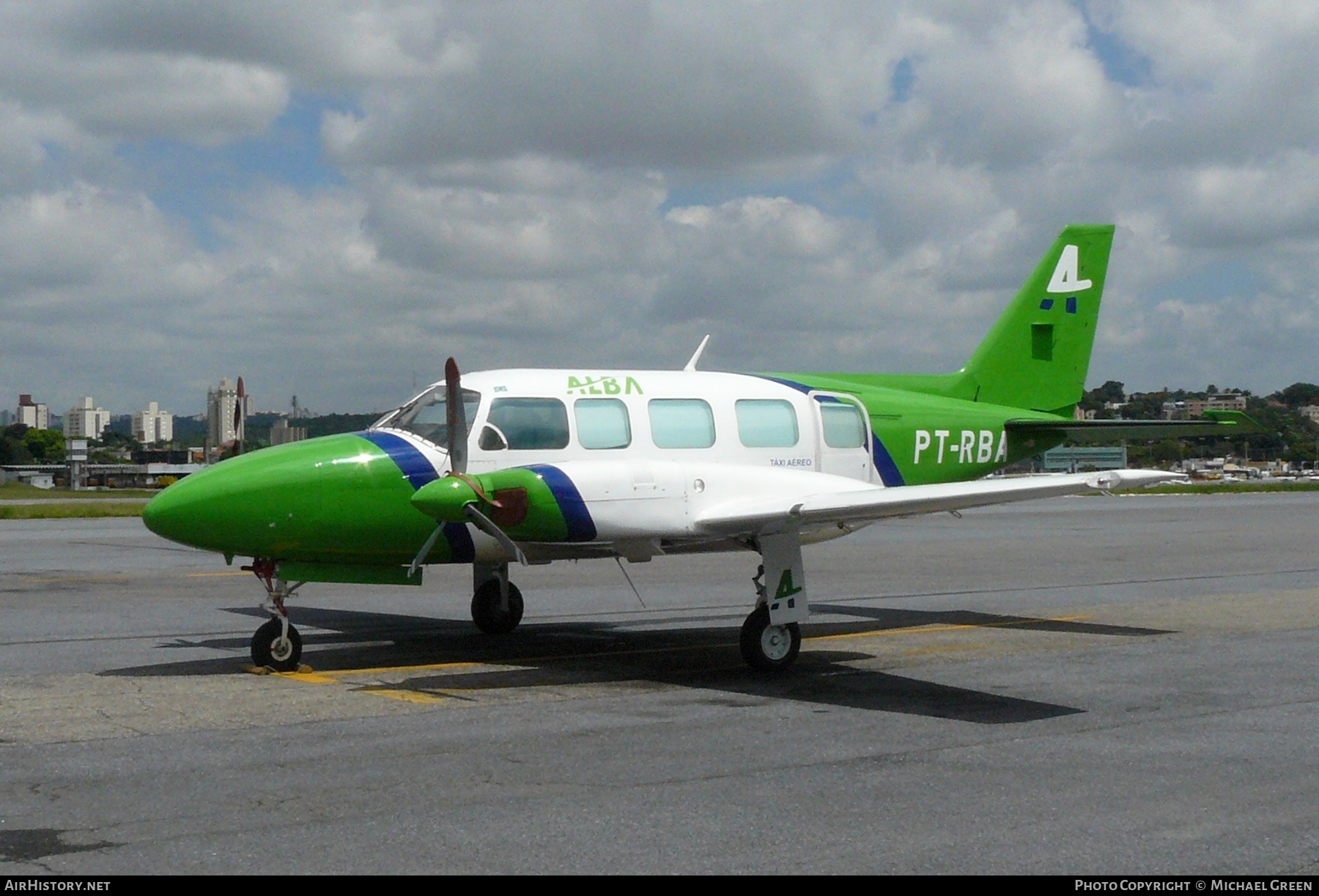 Aircraft Photo of PT-RBA | Embraer EMB-820C Navajo | Alba Táxi Aéreo | AirHistory.net #398817