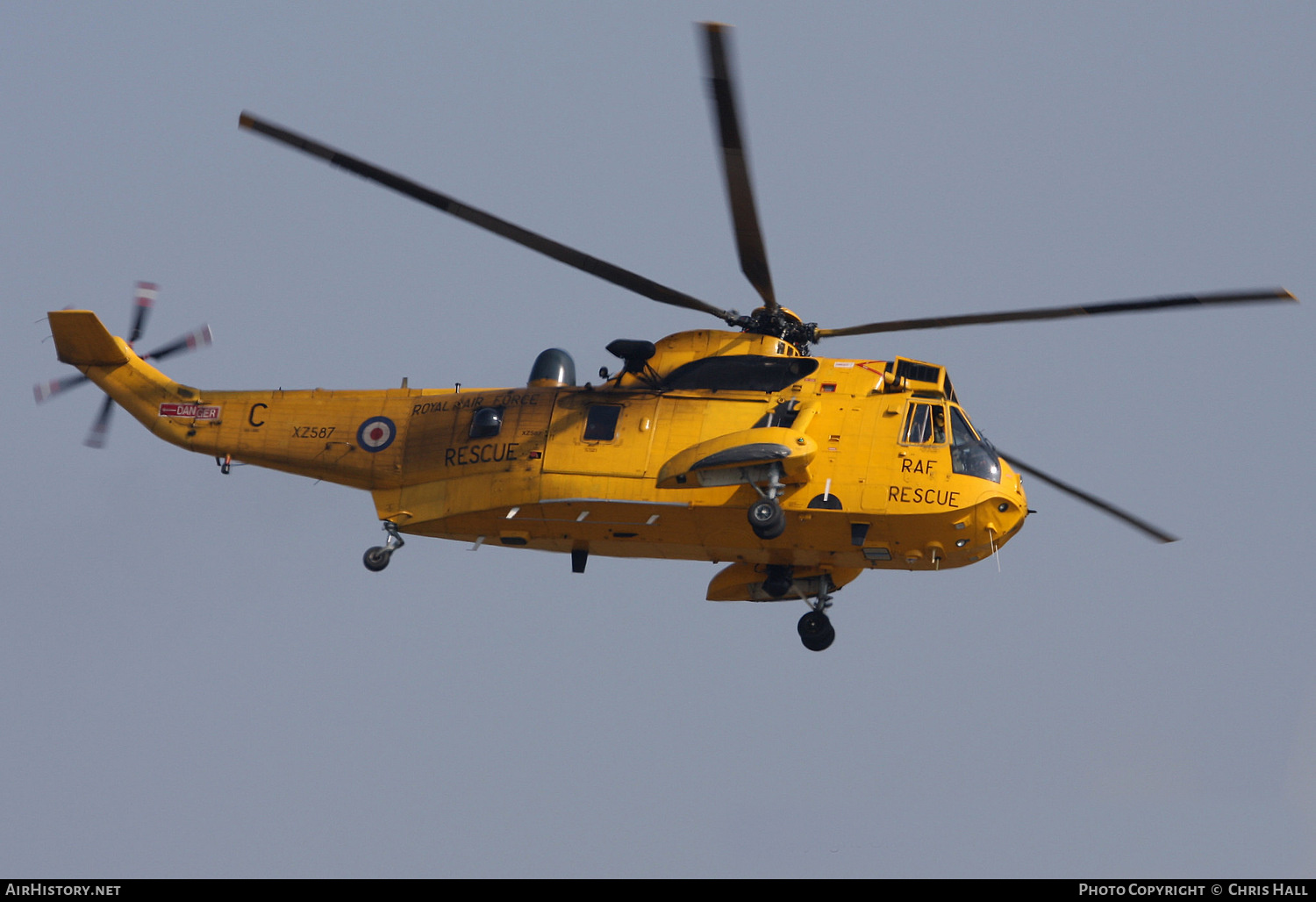 Aircraft Photo of ZK587 | Westland WS-61 Sea King HAR3 | UK - Air Force | AirHistory.net #398833