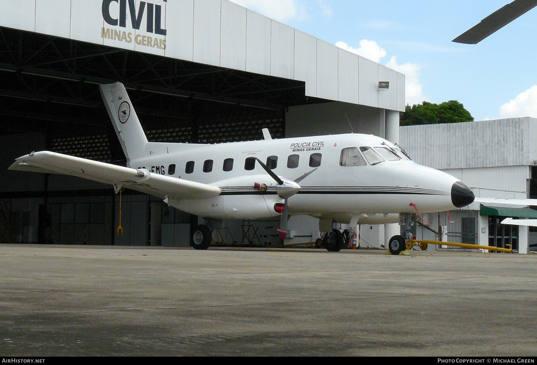Aircraft Photo of PP-EMG | Embraer EMB-110E Bandeirante | Polícia Civil de Minas Gerais | AirHistory.net #398834
