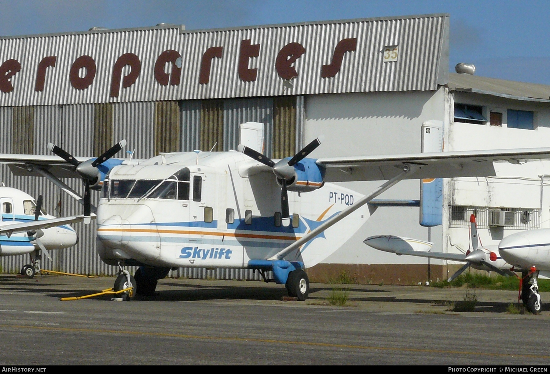 Aircraft Photo of PT-PQD | Short SC.7 Skyvan 3-100 | Skylift Táxi Aéreo | AirHistory.net #398836