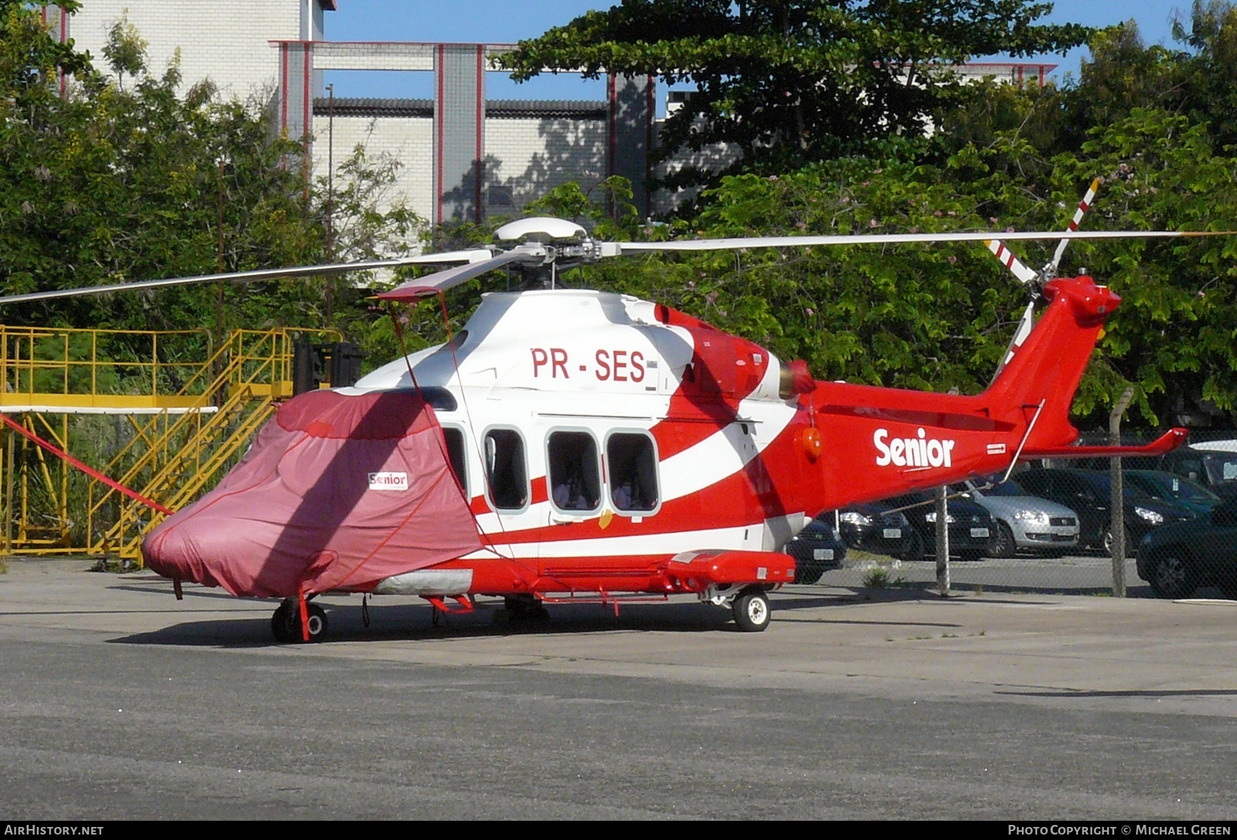 Aircraft Photo of PR-SES | AgustaWestland AW-139 | Senior Táxi Aéreo | AirHistory.net #398858