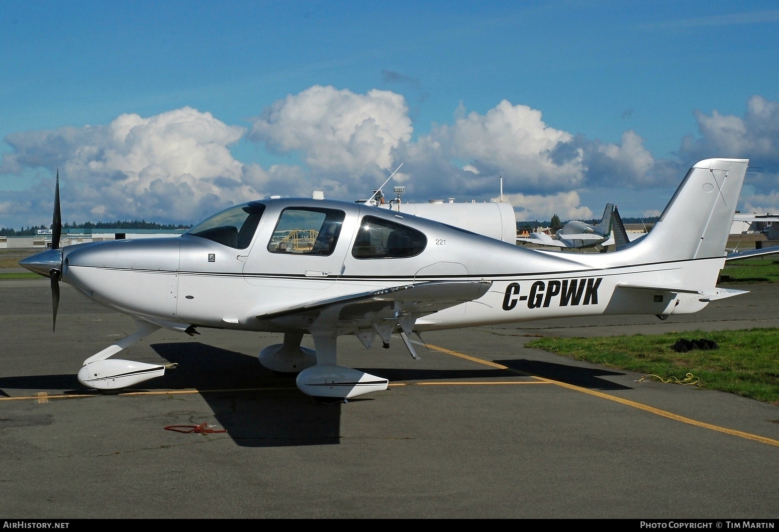 Aircraft Photo of C-GPWK | Cirrus SR-22T G6-GTS | AirHistory.net #398866