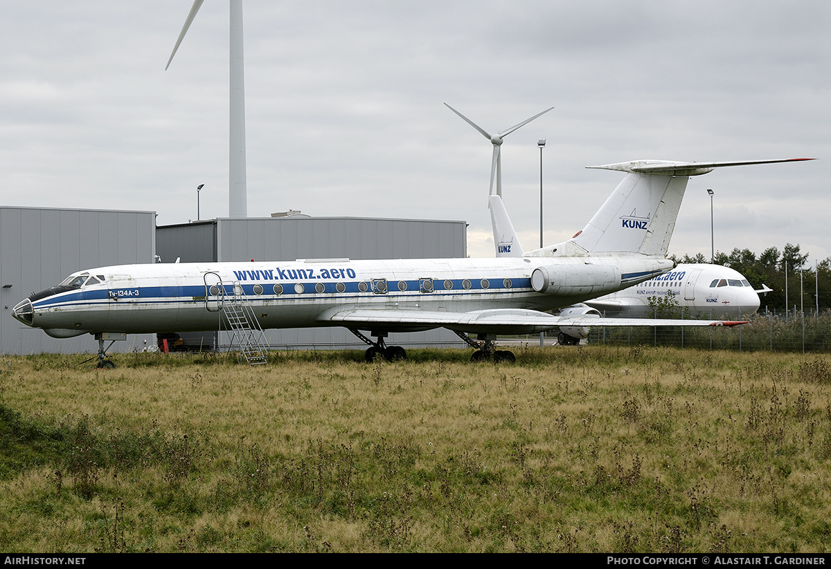 Aircraft Photo of RA-65117 | Tupolev Tu-134A-3 | Kunz Aero | AirHistory.net #398868