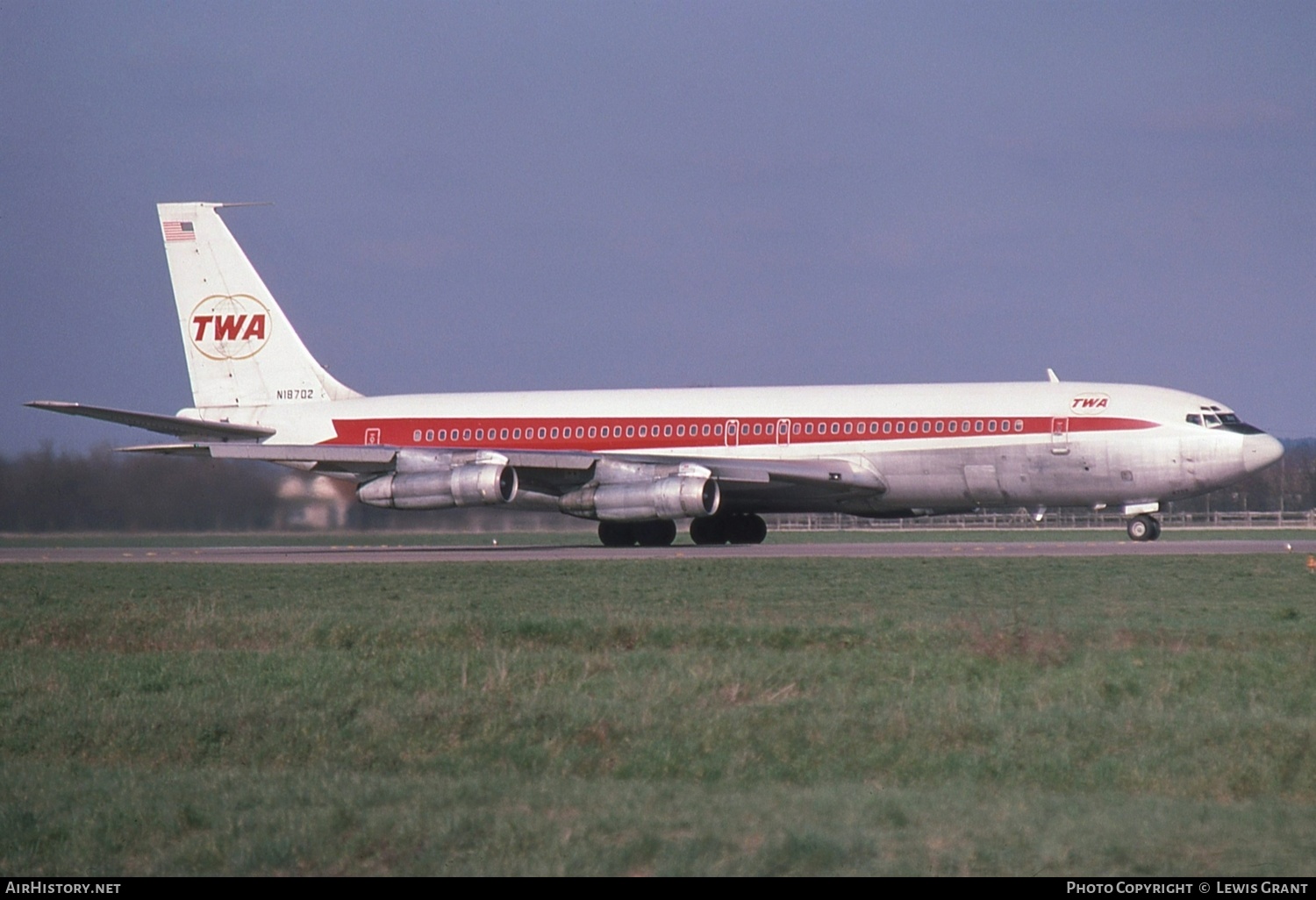Aircraft Photo of N18702 | Boeing 707-331B | Trans World Airlines - TWA | AirHistory.net #398874