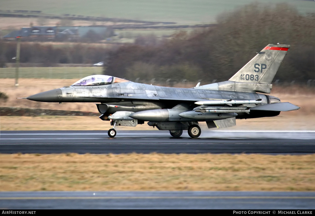 Aircraft Photo of 96-0083 / AF96-083 | General Dynamics F-16CM Fighting Falcon | USA - Air Force | AirHistory.net #398877