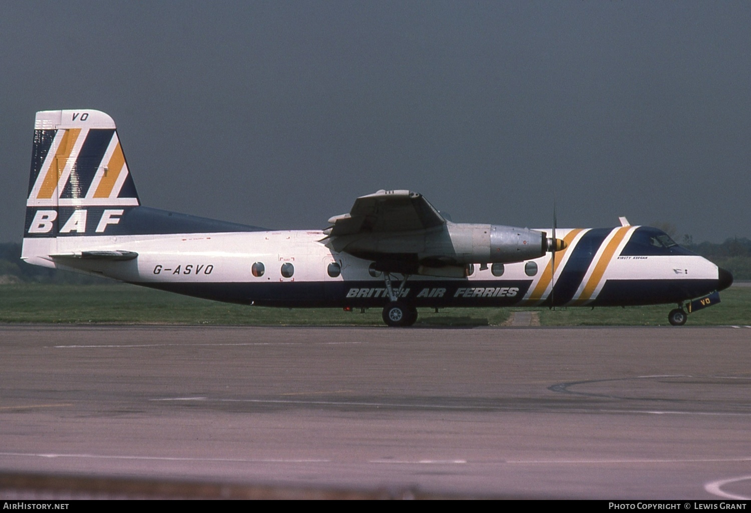 Aircraft Photo of G-ASVO | Handley Page HPR-7 Herald 214 | British Air Ferries - BAF | AirHistory.net #398878