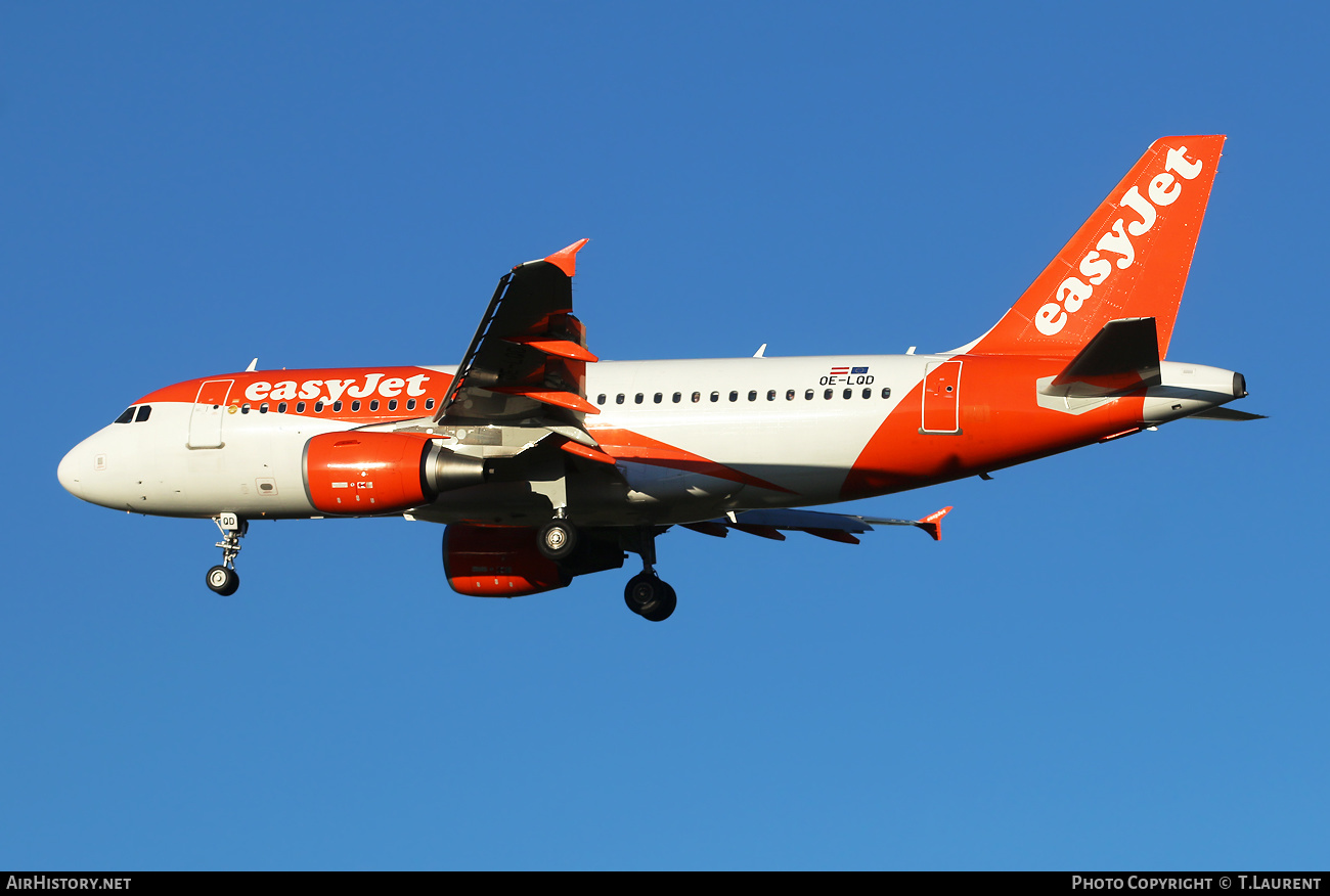 Aircraft Photo of OE-LQD | Airbus A319-111 | EasyJet | AirHistory.net #398908
