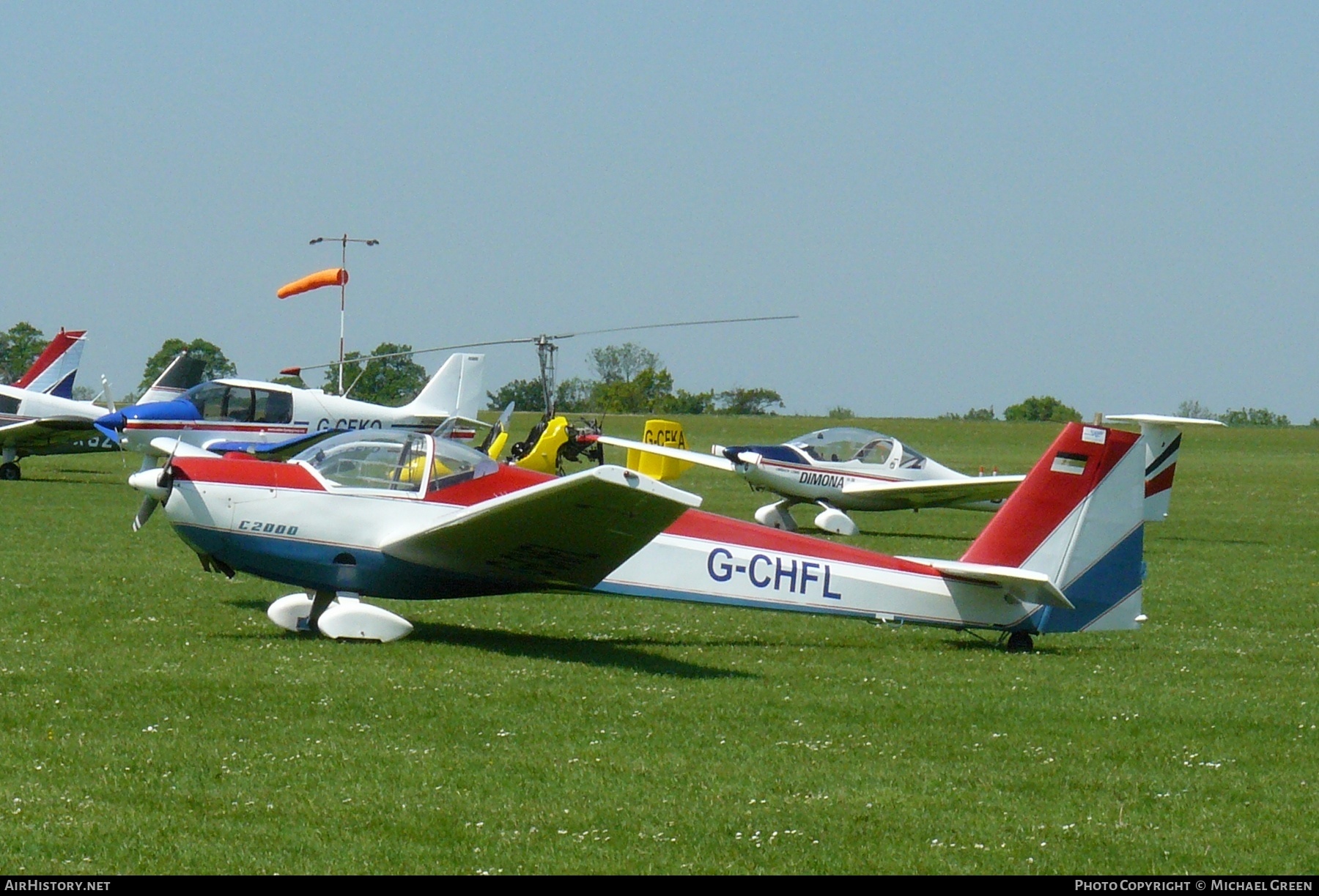 Aircraft Photo of G-CHFL | Scheibe SF-25C Falke 2000 | AirHistory.net #398912