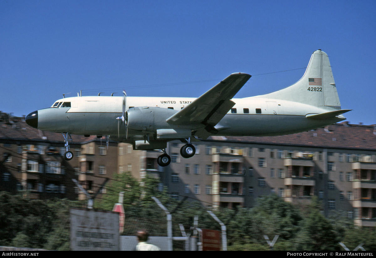 Aircraft Photo of 54-2822 / 42822 | Convair VC-131D | USA - Air Force | AirHistory.net #398937