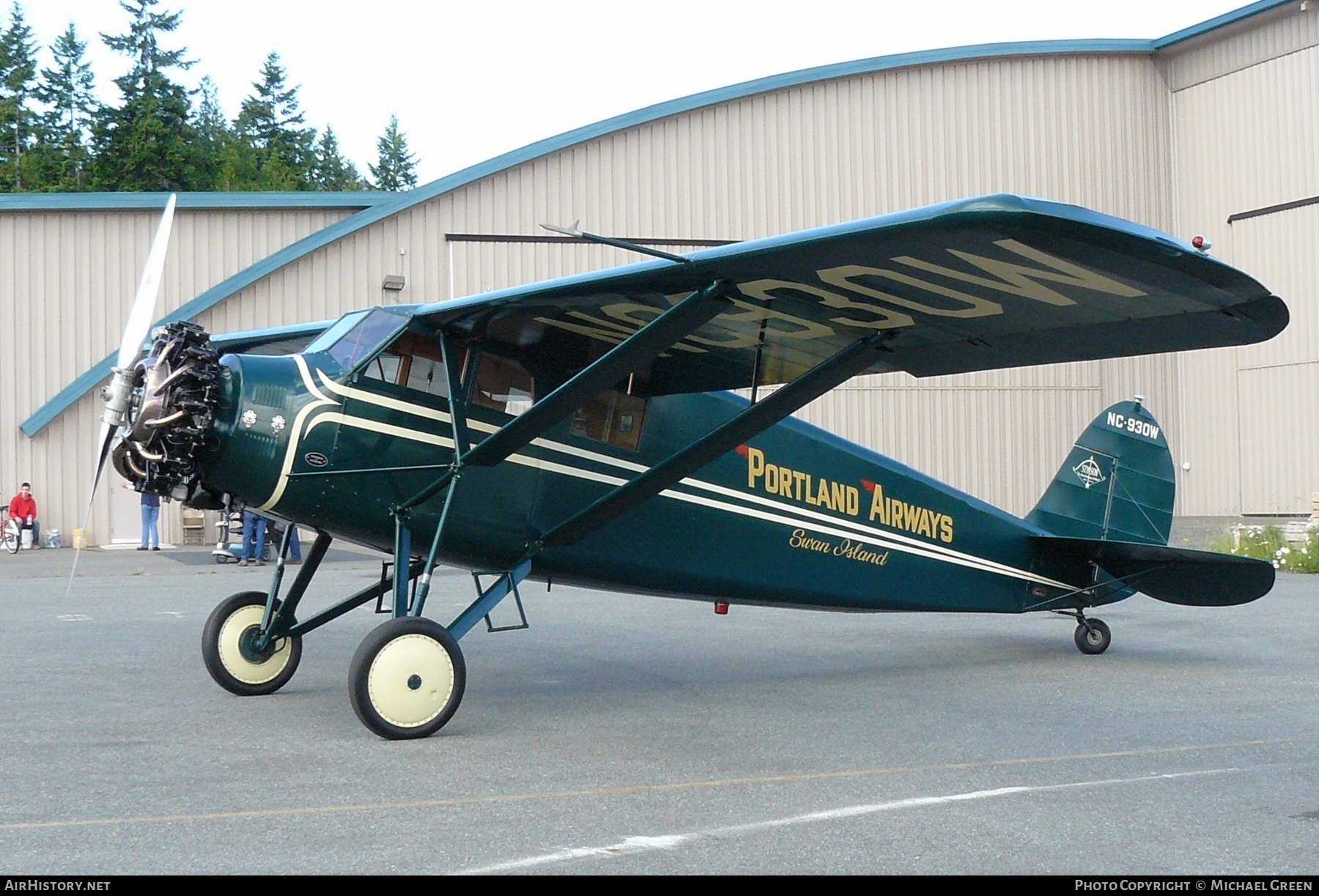 Aircraft Photo of N930W / NC930W | Stinson SM-8A | AirHistory.net #398947