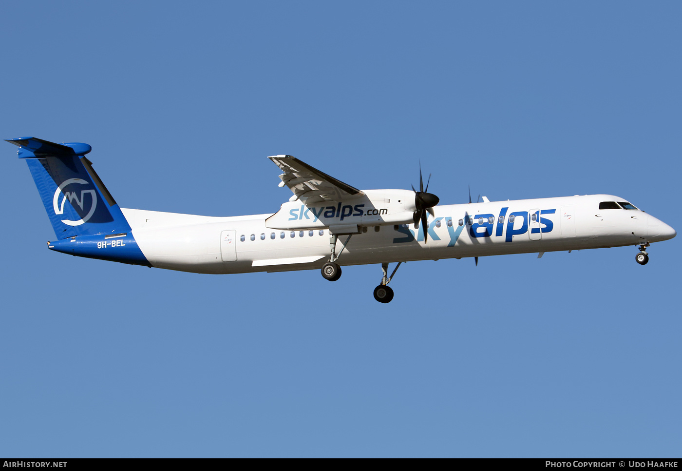 Aircraft Photo of 9H-BEL | Bombardier DHC-8-402 Dash 8 | SkyAlps | AirHistory.net #398958