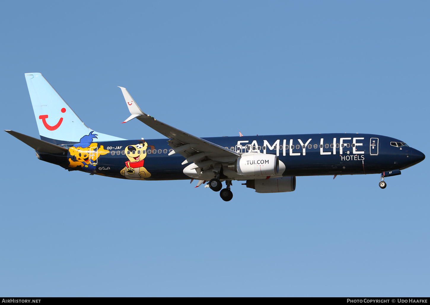 Aircraft Photo of OO-JAF | Boeing 737-8K5 | TUI | AirHistory.net #398966