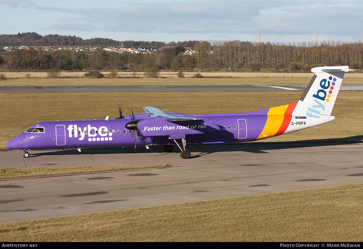 Aircraft Photo of G-PRPA | Bombardier DHC-8-402 Dash 8 | Flybe | AirHistory.net #398983