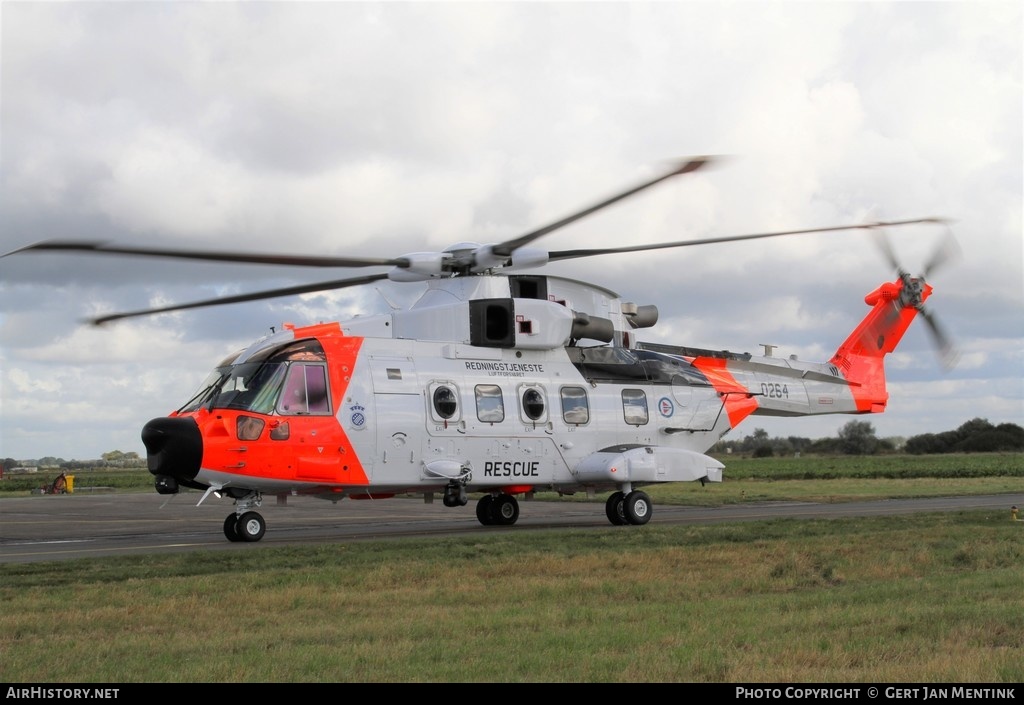 Aircraft Photo of 0264 | Leonardo AW101-612 | Norway - Air Force | AirHistory.net #398987