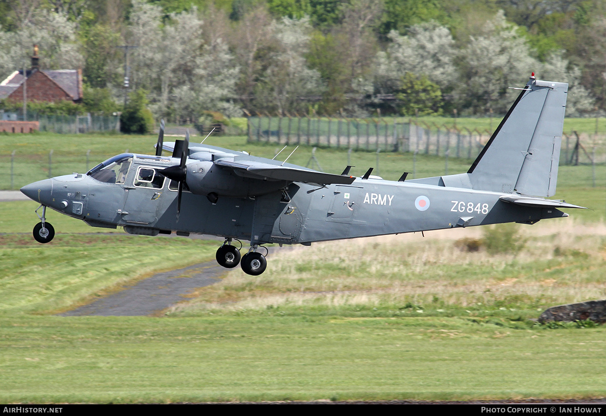 Aircraft Photo of ZG848 | Britten-Norman BN-2T Islander AL1 | UK - Army | AirHistory.net #399000