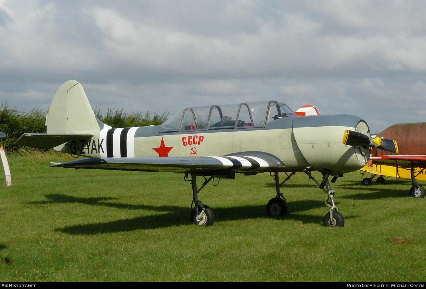 Aircraft Photo of G-ZYAK | Yakovlev Yak-52 | AirHistory.net #399002