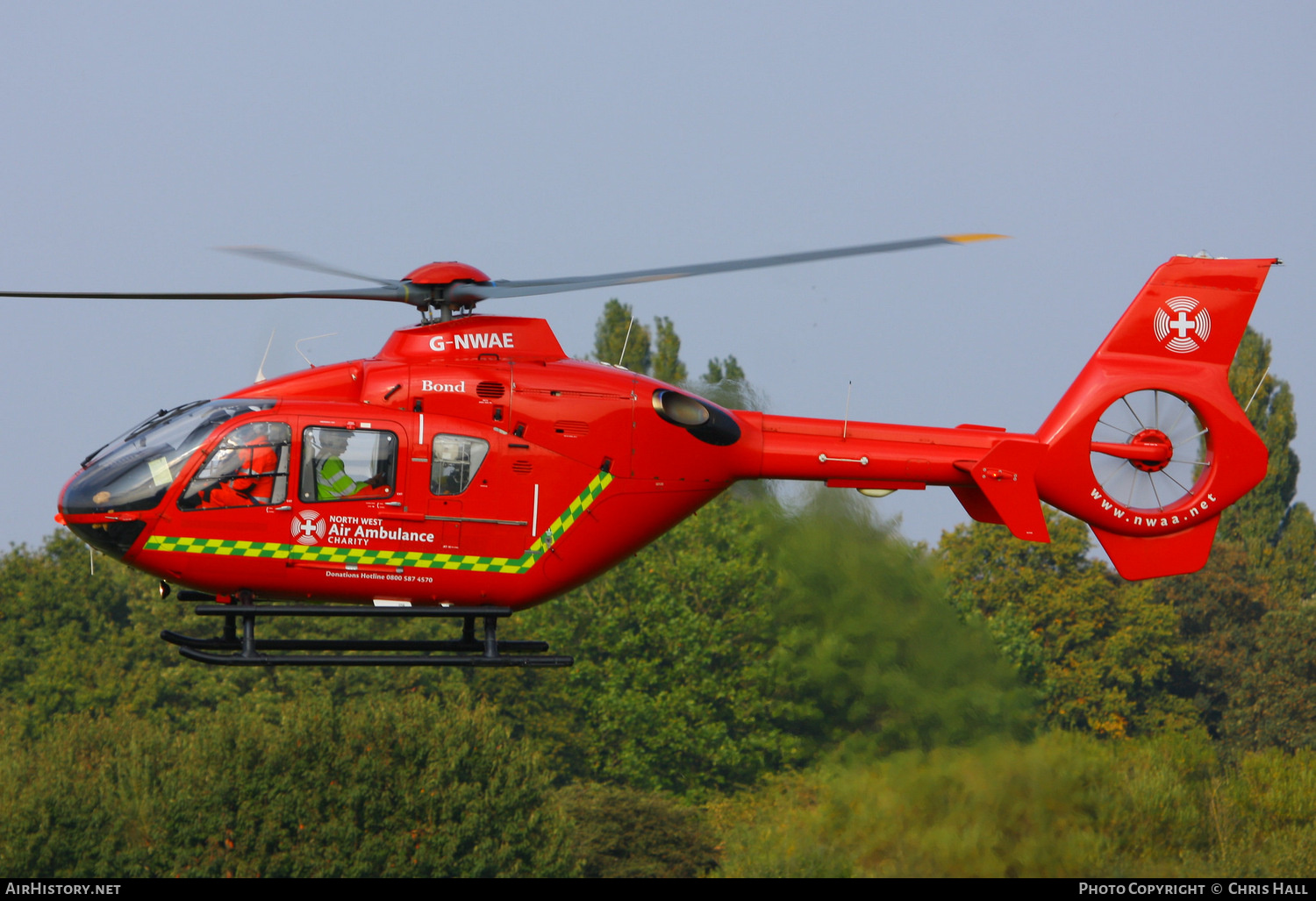 Aircraft Photo of G-NWAE | Eurocopter EC-135T-2 | Bond Air Services | AirHistory.net #399003