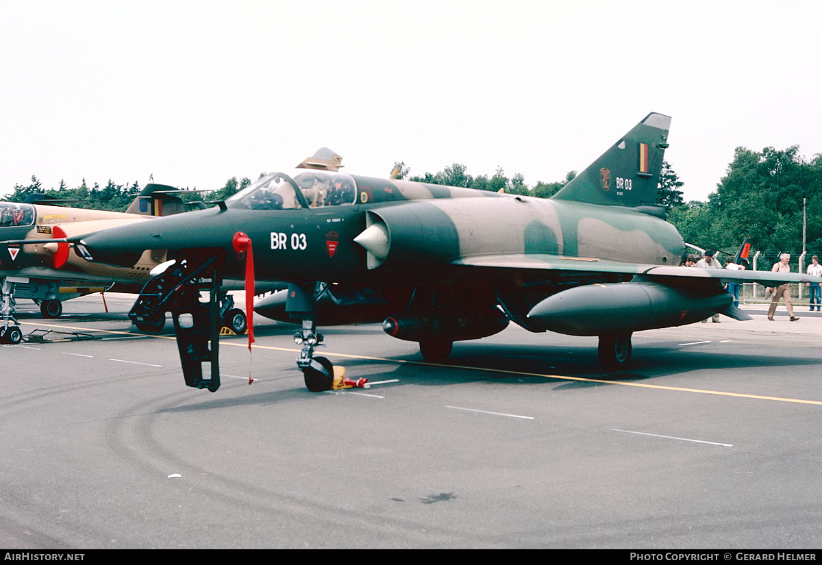 Aircraft Photo of BR03 | Dassault Mirage 5BR | Belgium - Air Force | AirHistory.net #399005